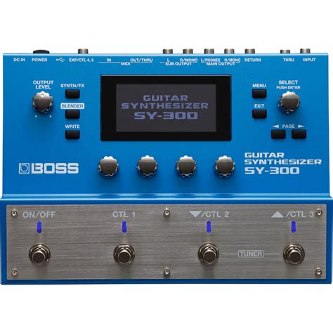 boss electric guitar synthesizer sy-300 pedal box|boss sy 300 vs 1000.